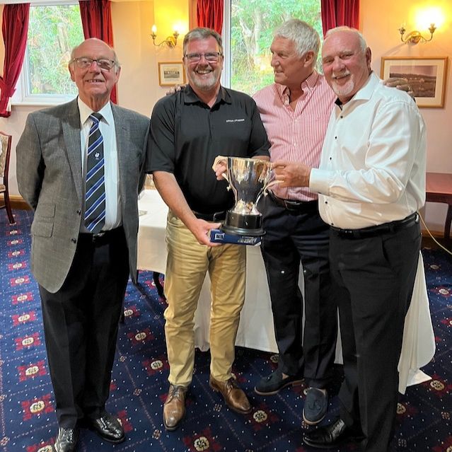 Captain Steve Hancox with Jim Butler